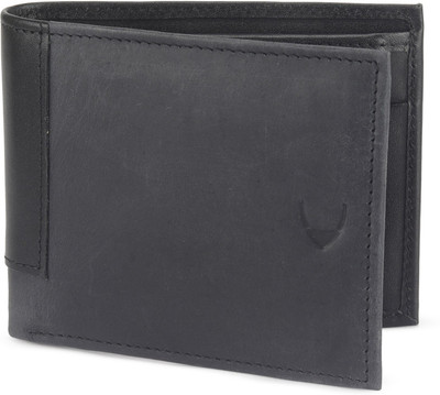 

Hidesign Men Black, Blue Genuine Leather Wallet(4 Card Slots)