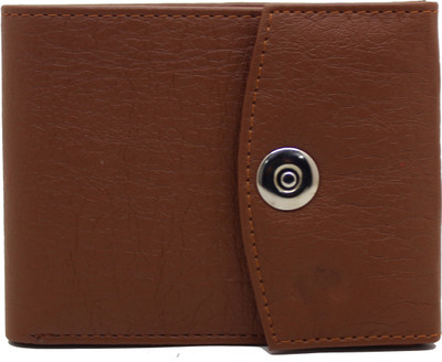 

MS Men Casual Brown Artificial Leather Wallet(6 Card Slots), Tan