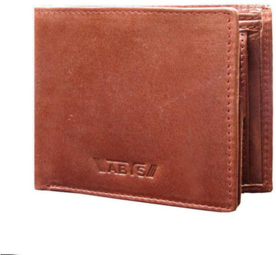 

ABYS Men Brown Genuine Leather Wrist Wallet(7 Card Slots)