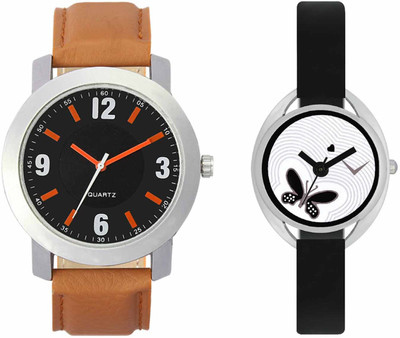

VALENTIME VL28VT01 New Latest Stylish Designer Collection Leather Combo Couple Fancy Casual Best Offer Watch - For Men & Women