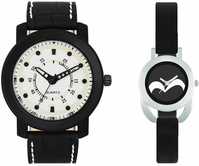 

VALENTIME VL16VT16 New Latest Stylish Designer Collection Leather Combo Couple Fancy Casual Best Offer Watch - For Men & Women