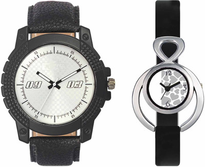 

VALENTIME VL38VT11 New Latest Stylish Designer Collection Leather Combo Couple Fancy Casual Best Offer Watch - For Men & Women