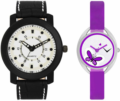 

VALENTIME VL16VT02 New Latest Stylish Designer Collection Leather Combo Couple Fancy Casual Best Offer Watch - For Men & Women
