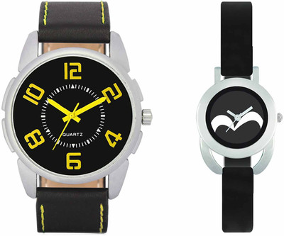 

VALENTIME VL25VT16 New Latest Stylish Designer Collection Leather Combo Couple Fancy Casual Best Offer Watch - For Men & Women