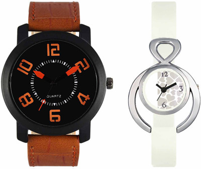 

VALENTIME VL20VT15 New Latest Stylish Designer Collection Leather Combo Couple Fancy Casual Best Offer Watch - For Men & Women