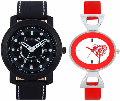 

VALENTIME VL15VT31 New Latest Stylish Designer Collection Leather Combo Couple Fancy Casual Best Offer Watch - For Men & Women