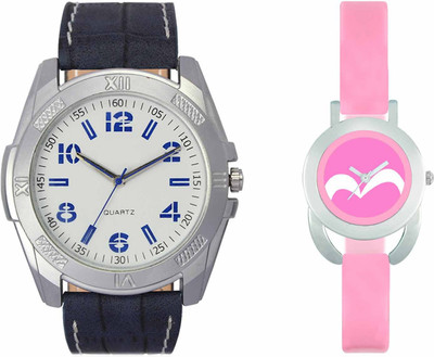 

VALENTIME VL24VT18 New Latest Stylish Designer Collection Leather Combo Couple Fancy Casual Best Offer Watch - For Men & Women