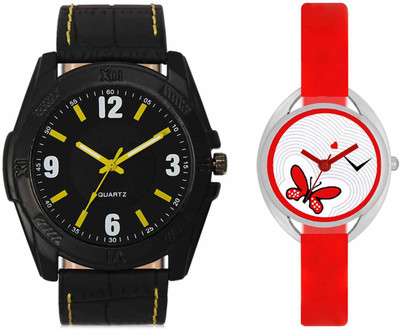 

VALENTIME VL17VT04 New Latest Stylish Designer Collection Leather Combo Couple Fancy Casual Best Offer Watch - For Men & Women