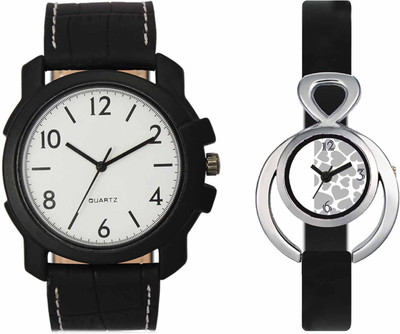 

VALENTIME VL13VT11 New Latest Stylish Designer Collection Leather Combo Couple Fancy Casual Best Offer Watch - For Men & Women