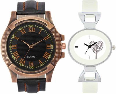 

VALENTIME VL23VT32 New Latest Stylish Designer Collection Leather Combo Couple Fancy Casual Best Offer Watch - For Men & Women