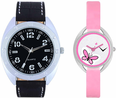 

VALENTIME VL31VT03 New Latest Stylish Designer Collection Leather Combo Couple Fancy Casual Best Offer Watch - For Men & Women