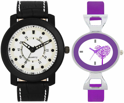 

VALENTIME VL16VT28 New Latest Stylish Designer Collection Leather Combo Couple Fancy Casual Best Offer Watch - For Men & Women