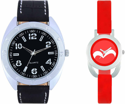

VALENTIME VL31VT19 New Latest Stylish Designer Collection Leather Combo Couple Fancy Casual Best Offer Watch - For Men & Women
