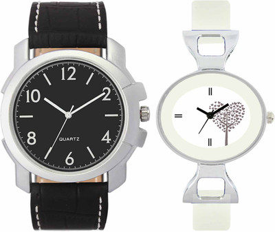 

VALENTIME VL35VT32 New Latest Stylish Designer Collection Leather Combo Couple Fancy Casual Best Offer Watch - For Men & Women