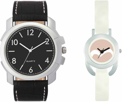 

VALENTIME VL35VT20 New Latest Stylish Designer Collection Leather Combo Couple Fancy Casual Best Offer Watch - For Men & Women