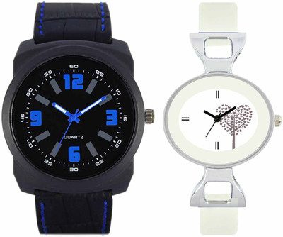 

VALENTIME VL32VT32 New Latest Stylish Designer Collection Leather Combo Couple Fancy Casual Best Offer Watch - For Men & Women