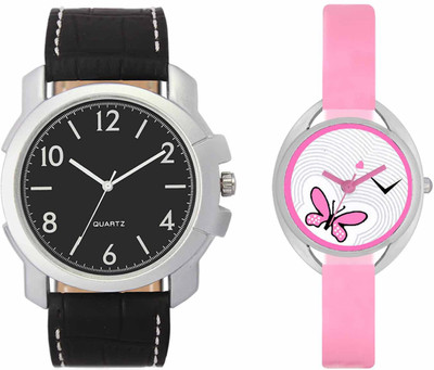 

VALENTIME VL35VT03 New Latest Stylish Designer Collection Leather Combo Couple Fancy Casual Best Offer Watch - For Men & Women