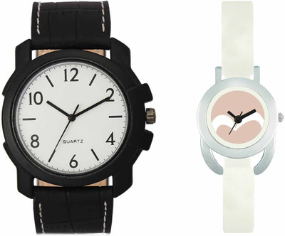 

VALENTIME VL13VT20 New Latest Stylish Designer Collection Leather Combo Couple Fancy Casual Best Offer Watch - For Men & Women