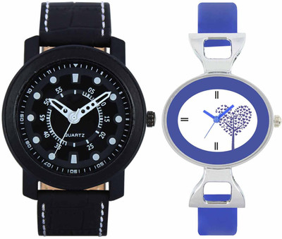 VALENTIME VL15VT29 New Latest Stylish Designer Collection Leather Combo Couple Fancy Casual Best Offer Watch - For Men & Women