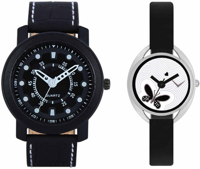 

VALENTIME VL15VT01 New Latest Stylish Designer Collection Leather Combo Couple Fancy Casual Best Offer Watch - For Men & Women