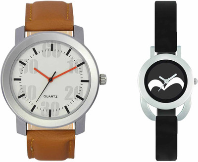 

VALENTIME VL27VT16 New Latest Stylish Designer Collection Leather Combo Couple Fancy Casual Best Offer Watch - For Men & Women