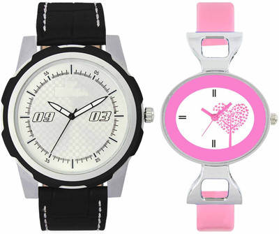 

VALENTIME VL40VT30 New Latest Stylish Designer Collection Leather Combo Couple Fancy Casual Best Offer Watch - For Men & Women