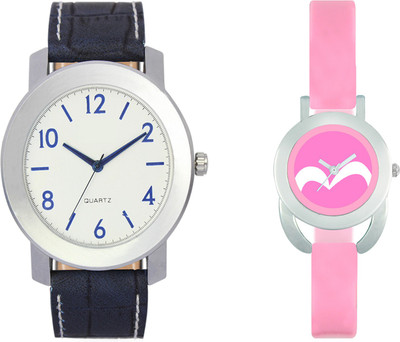 

VALENTIME VL11VT18 New Latest Stylish Designer Collection Leather Combo Couple Fancy Casual Best Offer Watch - For Men & Women