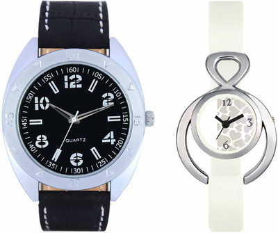 

VALENTIME VL31VT15 New Latest Stylish Designer Collection Leather Combo Couple Fancy Casual Best Offer Watch - For Men & Women