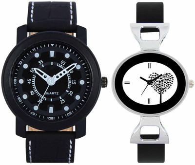 

VALENTIME VL15VT27 New Latest Stylish Designer Collection Leather Combo Couple Fancy Casual Best Offer Watch - For Men & Women