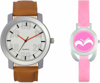

VALENTIME VL27VT18 New Latest Stylish Designer Collection Leather Combo Couple Fancy Casual Best Offer Watch - For Men & Women