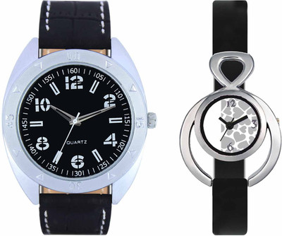 VALENTIME VL31VT11 New Latest Stylish Designer Collection Leather Combo Couple Fancy Casual Best Offer Watch - For Men & Women