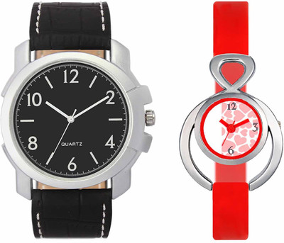 

VALENTIME VL35VT14 New Latest Stylish Designer Collection Leather Combo Couple Fancy Casual Best Offer Watch - For Men & Women