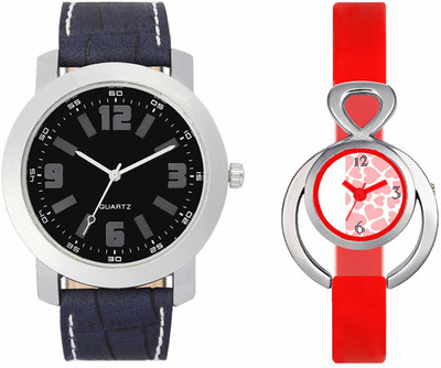 

VALENTIME VL30VT14 New Latest Stylish Designer Collection Leather Combo Couple Fancy Casual Best Offer Watch - For Men & Women