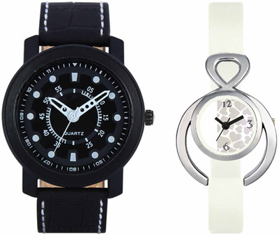 

VALENTIME VL15VT15 New Latest Stylish Designer Collection Leather Combo Couple Fancy Casual Best Offer Watch - For Men & Women