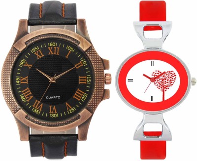 

VALENTIME VL23VT31 New Latest Stylish Designer Collection Leather Combo Couple Fancy Casual Best Offer Watch - For Men & Women