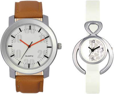 

VALENTIME VL27VT15 New Latest Stylish Designer Collection Leather Combo Couple Fancy Casual Best Offer Watch - For Men & Women