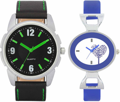 

VALENTIME VL26VT29 New Latest Stylish Designer Collection Leather Combo Couple Fancy Casual Best Offer Watch - For Men & Women