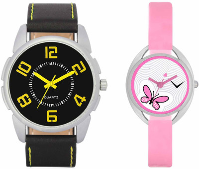 

VALENTIME VL25VT03 New Latest Stylish Designer Collection Leather Combo Couple Fancy Casual Best Offer Watch - For Men & Women