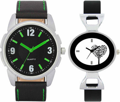 

VALENTIME VL26VT27 New Latest Stylish Designer Collection Leather Combo Couple Fancy Casual Best Offer Watch - For Men & Women