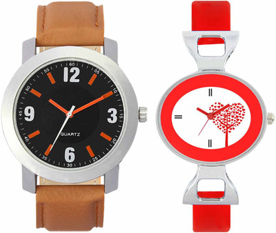 

VALENTIME VL28VT31 New Latest Stylish Designer Collection Leather Combo Couple Fancy Casual Best Offer Watch - For Men & Women