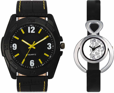 

VALENTIME VL17VT11 New Latest Stylish Designer Collection Leather Combo Couple Fancy Casual Best Offer Watch - For Men & Women