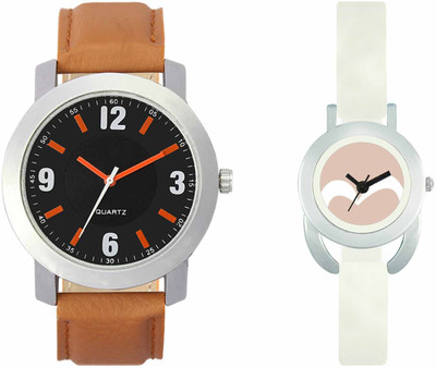 

VALENTIME VL28VT20 New Latest Stylish Designer Collection Leather Combo Couple Fancy Casual Best Offer Watch - For Men & Women