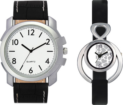 

VALENTIME VL12VT11 New Latest Stylish Designer Collection Leather Combo Couple Fancy Casual Best Offer Watch - For Men & Women