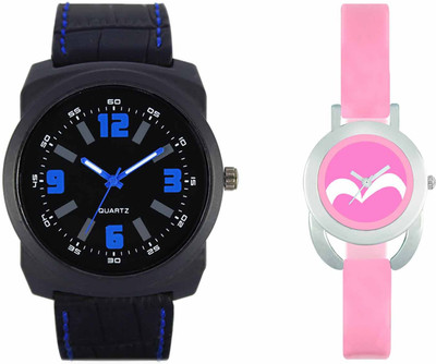 

VALENTIME VL32VT18 New Latest Stylish Designer Collection Leather Combo Couple Fancy Casual Best Offer Watch - For Men & Women