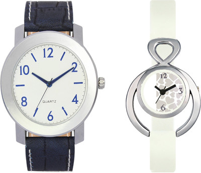 

VALENTIME VL11VT15 New Latest Stylish Designer Collection Leather Combo Couple Fancy Casual Best Offer Watch - For Men & Women