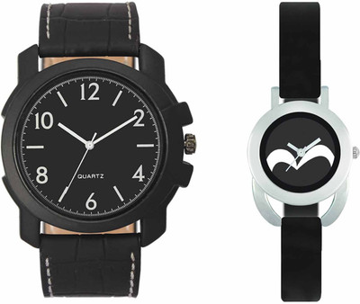

VALENTIME VL14VT16 New Latest Stylish Designer Collection Leather Combo Couple Fancy Casual Best Offer Watch - For Men & Women