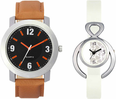 

VALENTIME VL28VT15 New Latest Stylish Designer Collection Leather Combo Couple Fancy Casual Best Offer Watch - For Men & Women