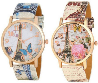 

Ismart New Stylish Moveble Diamond Combo Watch For Girls & Women OD-189-38 Watch Watch - For Women