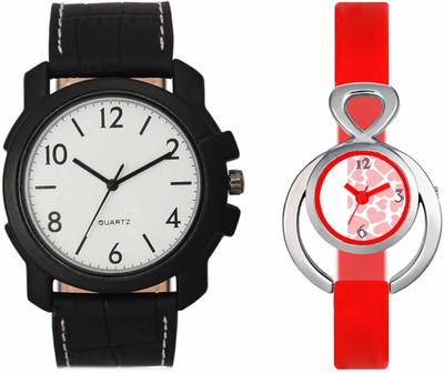 

VALENTIME VL13VT14 New Latest Stylish Designer Collection Leather Combo Couple Fancy Casual Best Offer Watch - For Men & Women