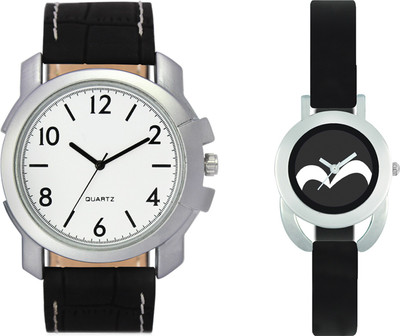 

VALENTIME VL12VT16 New Latest Stylish Designer Collection Leather Combo Couple Fancy Casual Best Offer Watch - For Men & Women
